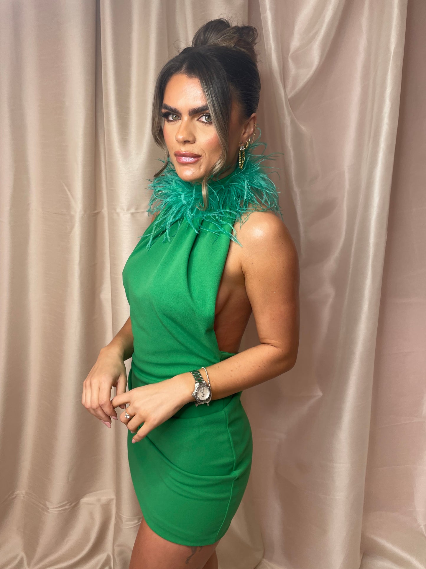 A/W23 NOTICE ME mini dress - BODEGA