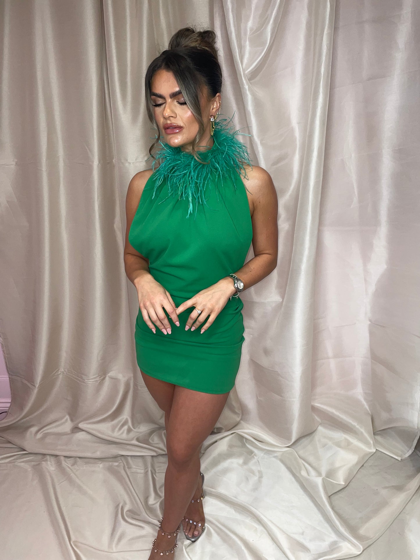 A/W23 NOTICE ME mini dress - BODEGA