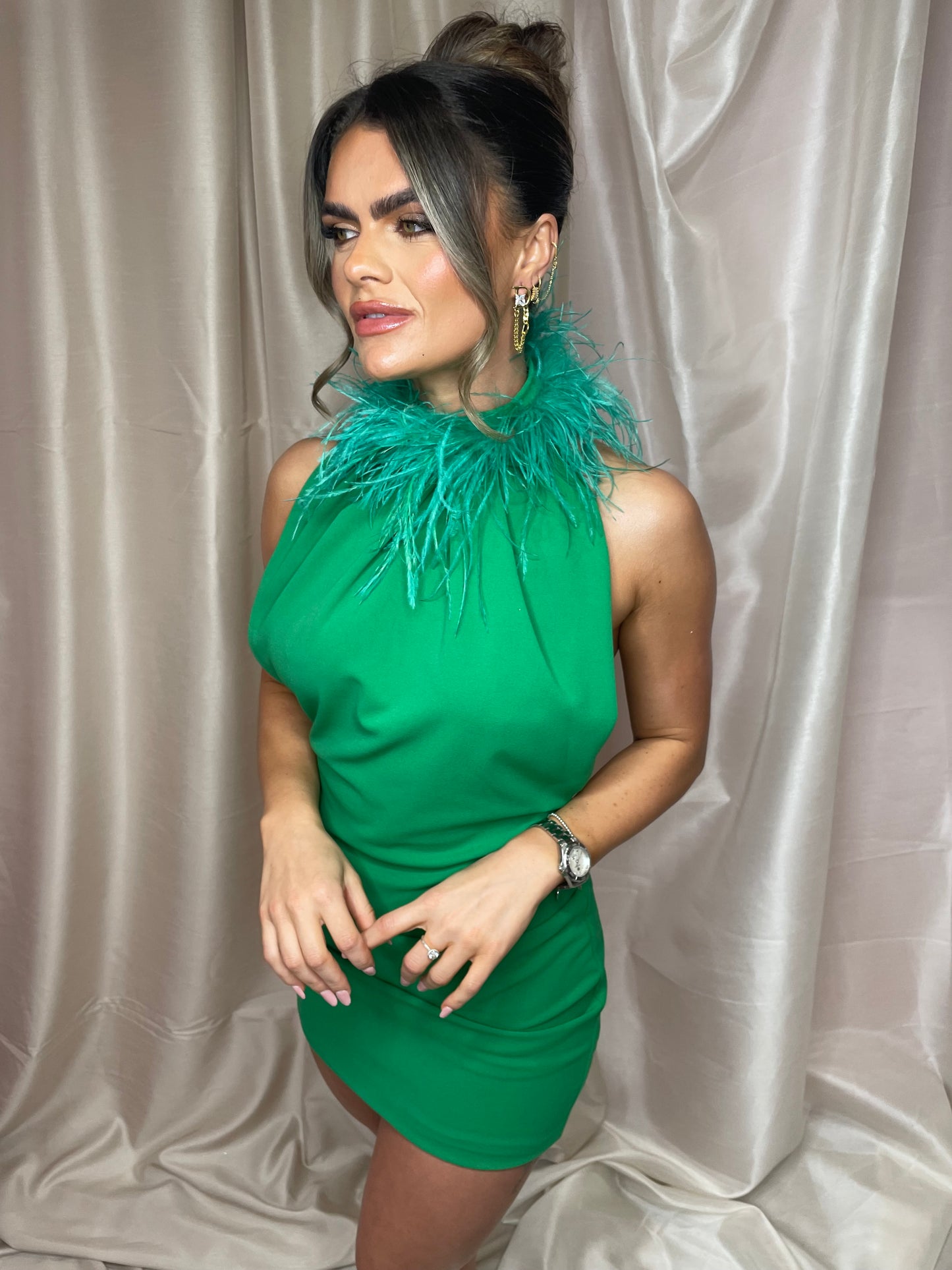 A/W23 NOTICE ME mini dress - BODEGA